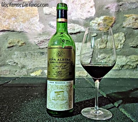 Viña Albina Gran Reserva 1970 La esencia de los vinos finos de Rioja