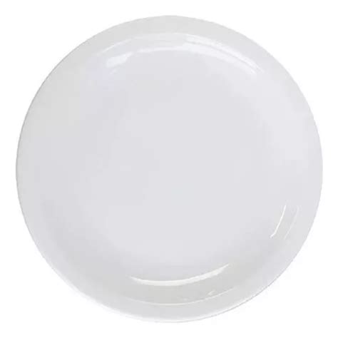 Platos De Porcelana Tsuji Linea Blanca 450 X 6 Unidades