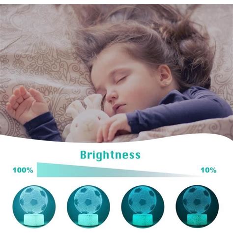 Veilleuse D Pour Enfants Paquet De D Led Lampe Optique Illusion