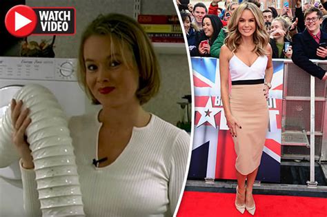 Amanda Holden Birthday Star S Threesome Sex Fantasy In Vintage Video Daily Star