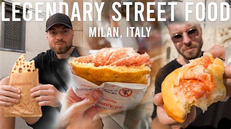 Best Italian Street Food In Milan Top 3 Dishes You Must Eat Youtube