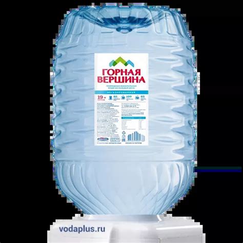 Вода Горная вершина 19 литров в одноразовой таре купить с бесплатной ...