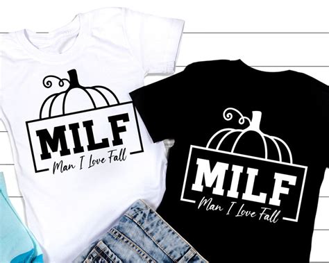 MILF Man I Love Fall SVG Autumn Svg Fall Decor Thanksgiving Etsy