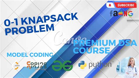 0 1 Knapsack DP Unbounded Knapsack Problem Dynamic Programming