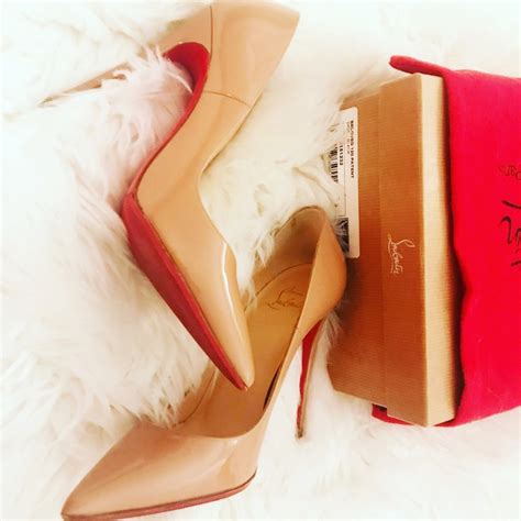 Christian Louboutin So Kate Nude Pumps Size Gem