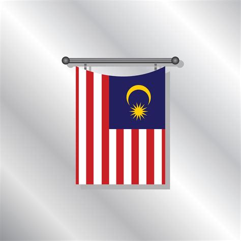 Illustration of Malaysia flag Template 13350412 Vector Art at Vecteezy