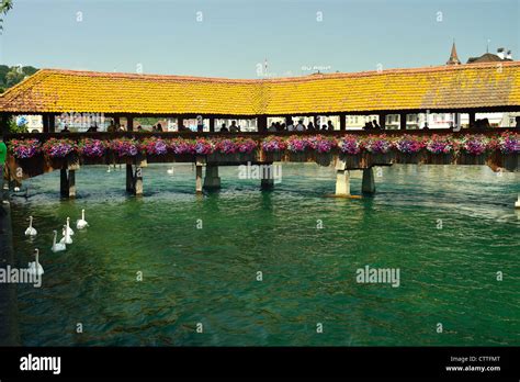 Chapel bridge, Lucerne, Switzerland Stock Photo - Alamy