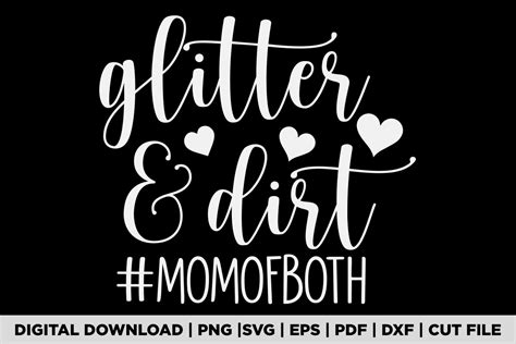 Glitter And Dirt Graphic By Pod Graphix · Creative Fabrica