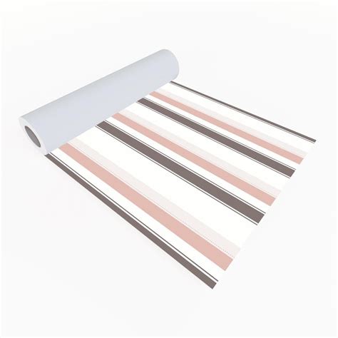 Papel De Parede Autocolante Listrado Nude M Eu Que Decorei Papel De Parede Magazine Luiza