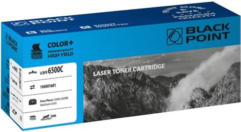 106R01601 CYAN toner BLACK POINT zamiennik do Xerox Phaser 6500 ...