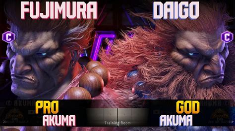 Sf Fujimura Akuma Vs Daigo Akuma High Level Match Ft Youtube