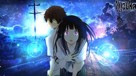 Houtarou Oreki And Eru Chitanda Background Wallpapers 24380 Baltana