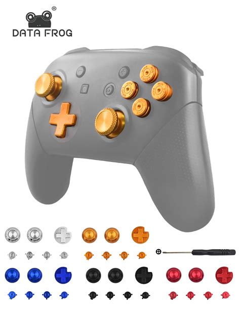 Data Frog Metal Thumb Sticks Compatible Nintendo Switch Pro Controller