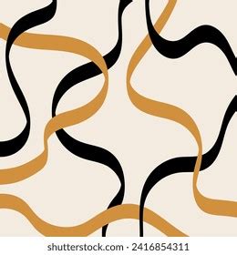 Abstract Artistic Wave Pattern Vector Illustration Stock Vector ...