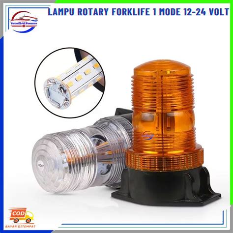 Jual Lampu Led Rotary Rotari Forklift Forklif Variasi Atap Mobil Truk