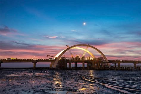 Premium Photo Kenjeran Beach View In Surabaya Indonesia