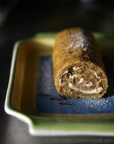 Banana Cake Roll With Cream Cheese Filling Pinch My Salt