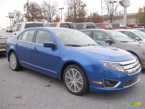 Blue Flame Metallic Ford Fusion