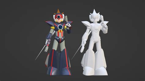 Axl Megaman X D Model Rigged Cgtrader