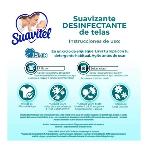 Suavizante De Telas Suavitel Desinfectante Acqua 28 L Walmart