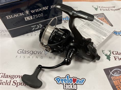 Preloved Daiwa Black Widow Br Lt 2500 Baitrunner Reel Boxed