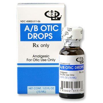 drugsdepot.com: Antipyrine And Benzocaine Ear Drops