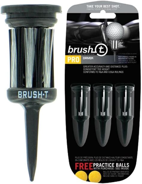 Brush T Golf Tees Driver Pack Amazon Co Uk Sports Outdoors