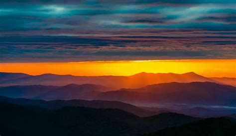 "Sunrise on the Blue Ridge." Photo by Ron Weaver, on "Blue Ridge ...