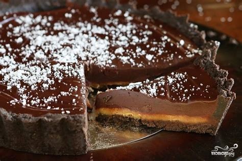 Торт с соленой карамелью - пошаговый рецепт с фото на Повар.ру