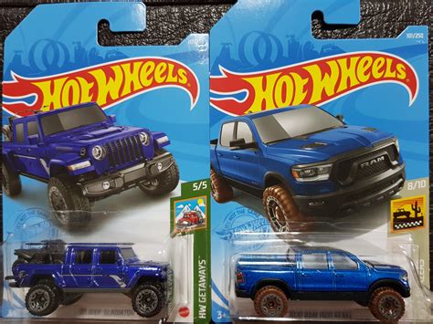 Hotwheels RAM Rebel Jeep Gladiator GMC Raijin Express Hot Wheels Hobbies Toys Toys