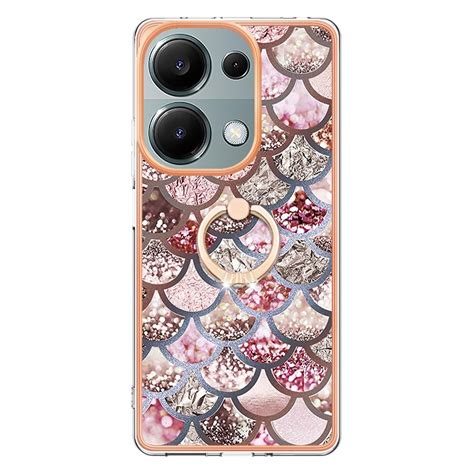 For Xiaomi Redmi Note 13 Pro 4G Poco M6 Pro 4G Electroplating IMD TPU