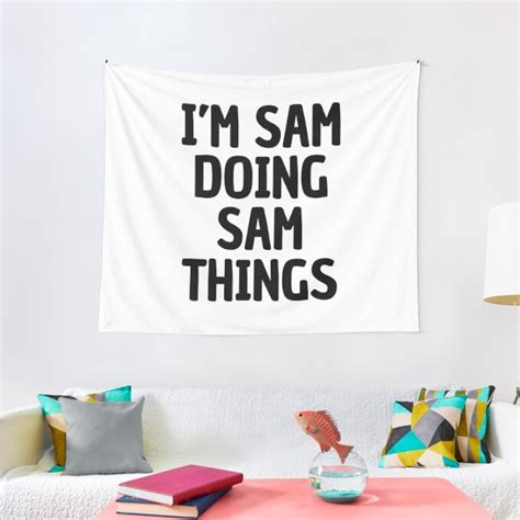 Im Sam Doing Sam Things Sam Hyde Comedy Tapestry SH141 | Sam Hyde Store