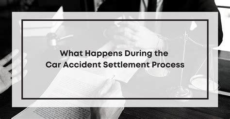 What Happens During The Car Accident Settlement Process