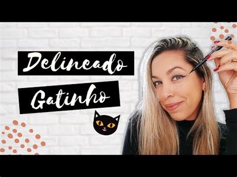 Tpm B Sica Delineado Gatinho Passo A Passo Para Iniciantes