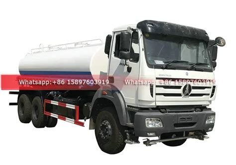 10wheels Beiben Rhd Water Transport Tank Truck 18000 Liters To