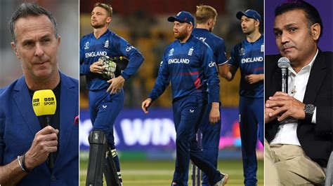 CWC 2023 Cricket Fraternity Reacts To Englands Humiliating 8 Wicket