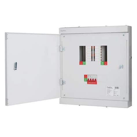 Fusebox 4 Way 125a 4p Tpn Main Switch Three Phase Distribution Board Cands Electrical Wholesalers