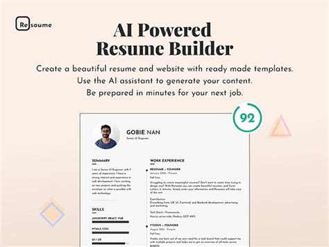 7 Best AI-Powered Resume Builders: The Future of Crafting Impressive ...