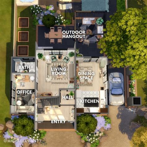 Michaela Sims Sims 4 Builder 🇨🇿 On Instagram And Now The Floor Plan