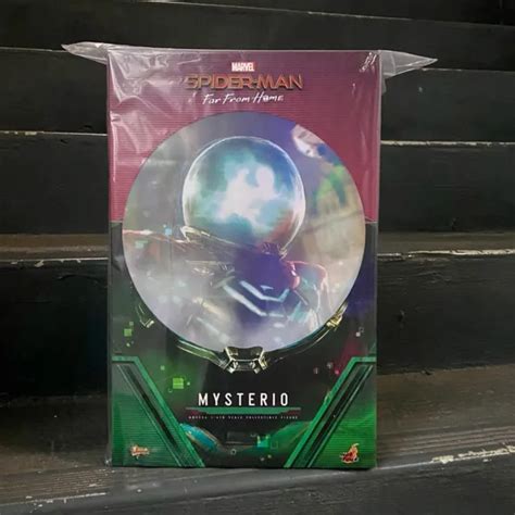 FIGURINE ARTICULÉE HOT Toys MMS Mysterio Spider Man Far From Home prête à être livrée EUR