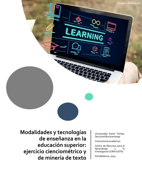 Pdf Modalidades Y Tecnolog As De Ense Anza En La Educaci N Superior