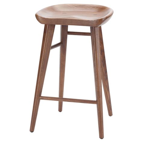 NUEVO Kami Walnut Counter Stool HGYU100 Counter Stools Wood Counter