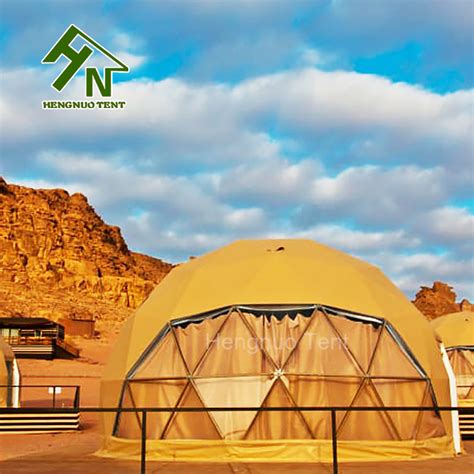 6m 2 3 Persons Easy Setup Prefab Eco Desert Camping Hotel Dome Tents