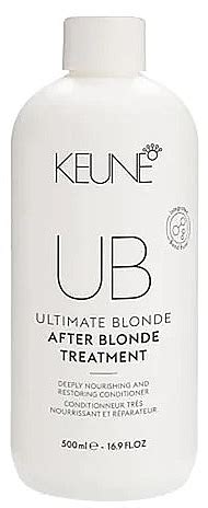 Keune Ultimate Blonde After Blonde Treatment Odżywka pielęgnacyjna do włosów blond Makeup pl