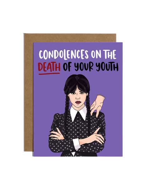 Birthday Card - Death of Your Youth - Portage Bay Goods