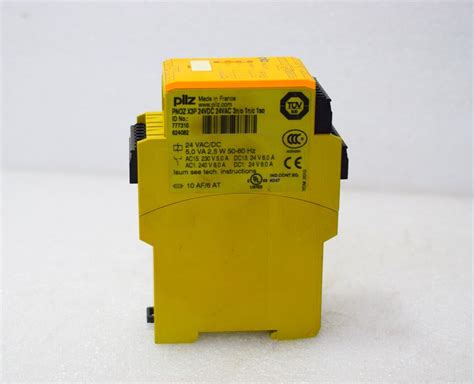 PILZ 777310 PNOZ X3P 24VDC 24VAC 3n O 1n C 1 SAFETY RELAY EBay