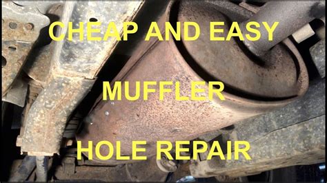 Cheap And Easy Muffler Repair Youtube