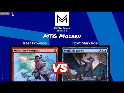 Izzet Prowess VS Izzet Murktide MTG Modern YouTube