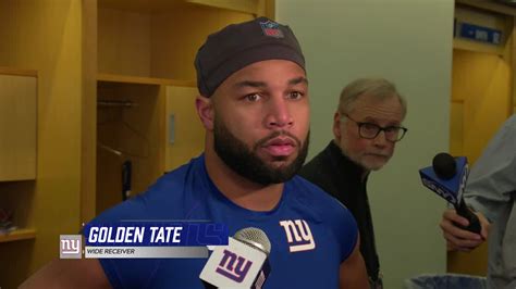 Golden Tate talks about season performance