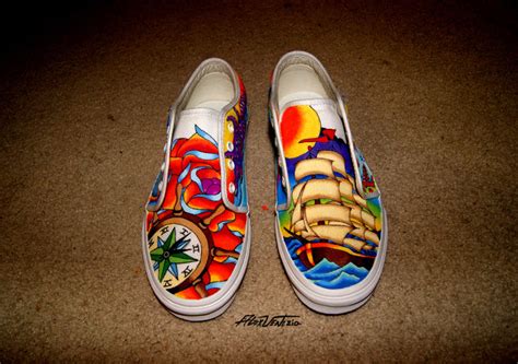 Vans Custom Culture Art Show Contest Shoes by Al-Nez on DeviantArt